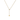 Colar Heart Lariat
