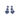 Fleur Blue Earrings