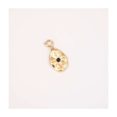 Charm medalla flor - Labeille Jewelry