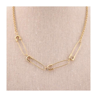 Collar imperdibles en oro - Labeille Jewelry