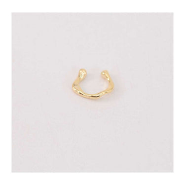 Earcuff irregular en dorado - Labeille Jewelry