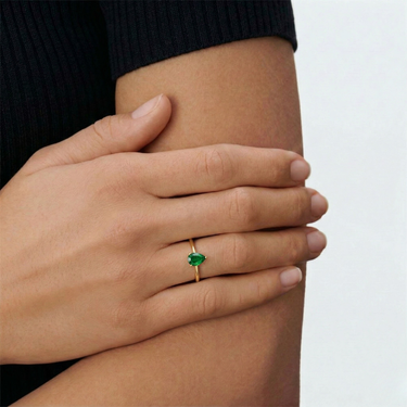 Anel Petra Emerald