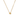 Linked Hoops Necklace Gold