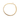 Braided herringbone necklace in gold