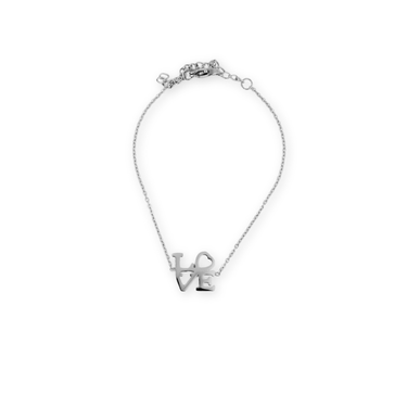 Pulseira Love prata