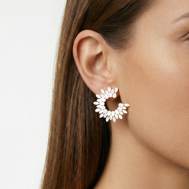 Pendientes White Lotus