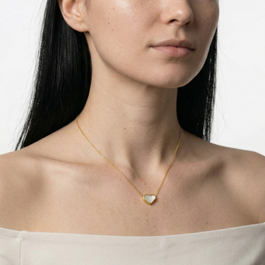Collar Mother of Pearl oro