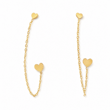 Twin Hearts Earrings