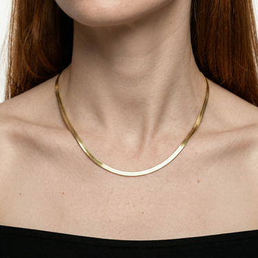 Colar espiga em ouro