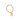 Pulsera Chunky Heart oro