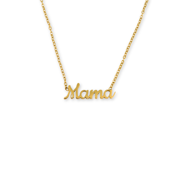 Collar Mamá en oro