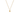 Gold Pop Initial Necklace