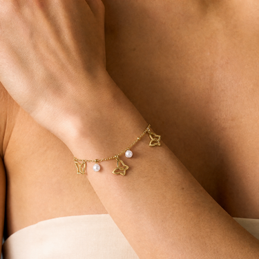 Pulsera Meadow plata