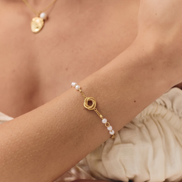 Pulseira Pearl Knot