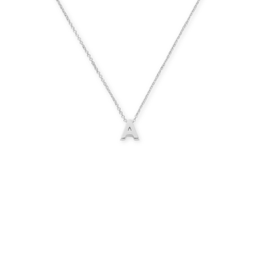 Collar Inicial en plata
