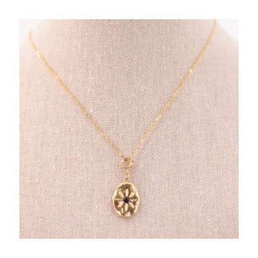 Charm medalla flor - Labeille Jewelry