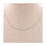 Collar cadena fina plata - Labeille Jewelry